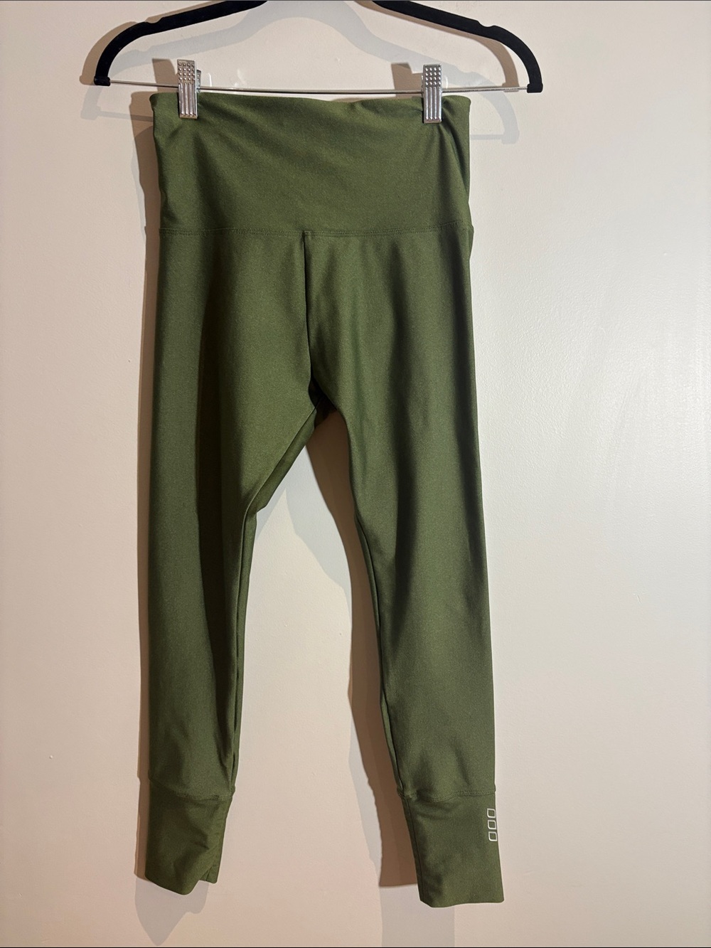 Lorna Jane Olive Green Girls' High-Waist Leggings